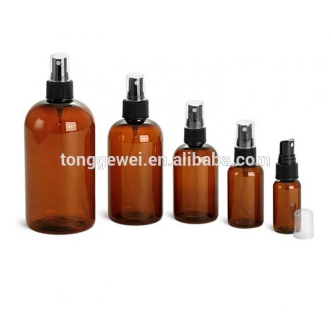 ベスト セラー2oz 4oz 8oz 30ml 50ml 100ml 200ml 250ml 500mlペットこはく色のプラスチック シャンプーのローション ポンプ スプレーのびんの卸売