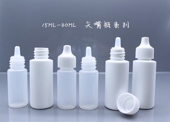 HDPE 30ml 1 Oz Plastic Dropper Bottles Liquid Skin Screen Printing