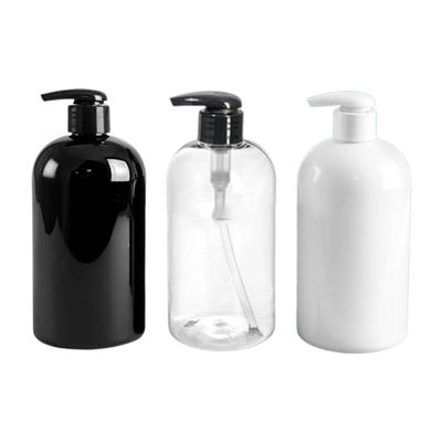Amber 60Ml Plastic Lotion Bottles Shampoo Transparent PE