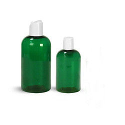 Amber 60Ml Plastic Lotion Bottles Shampoo Transparent PE