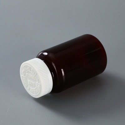 Health Care Brown Pet Bottle Medicine Packaging Bottle 200ml 225ml