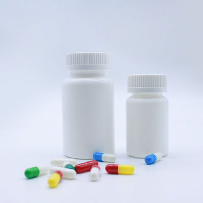 PE 100mlの小さいプラスチック薬のびんは広く熱い押を言う