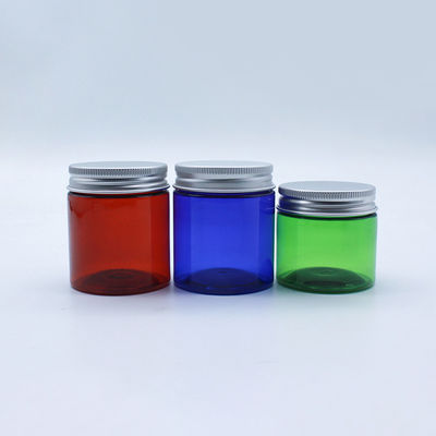1oz 2oz色は広い口のびんペット プラスチック クリーム色の瓶をカスタマイズした